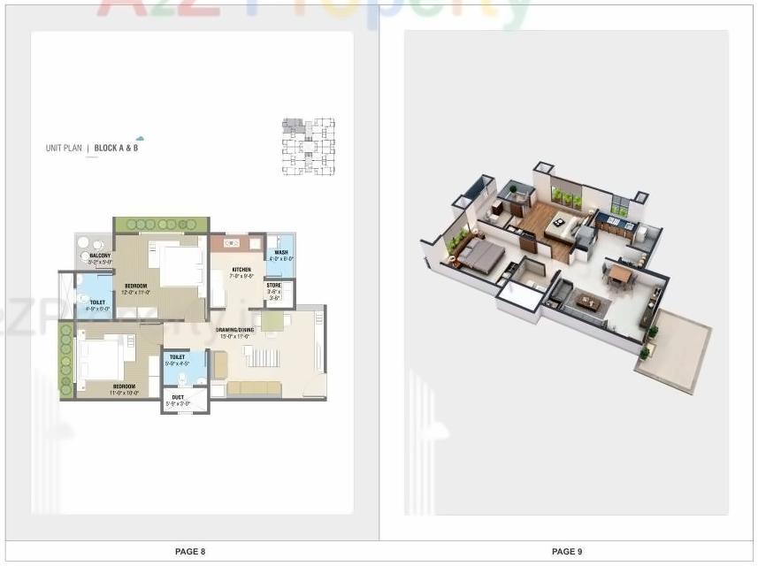 Layout of real estate project Neelkanth Heights located at Zundal, Ahmedabad, Gujarat