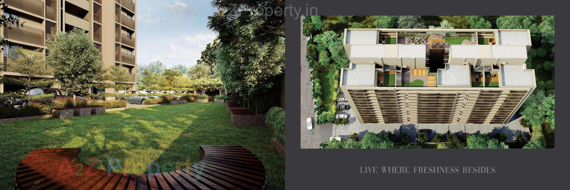 3D Elevation of real estate project Neelkanth Heights located at Sanand, Ahmedabad, Gujarat