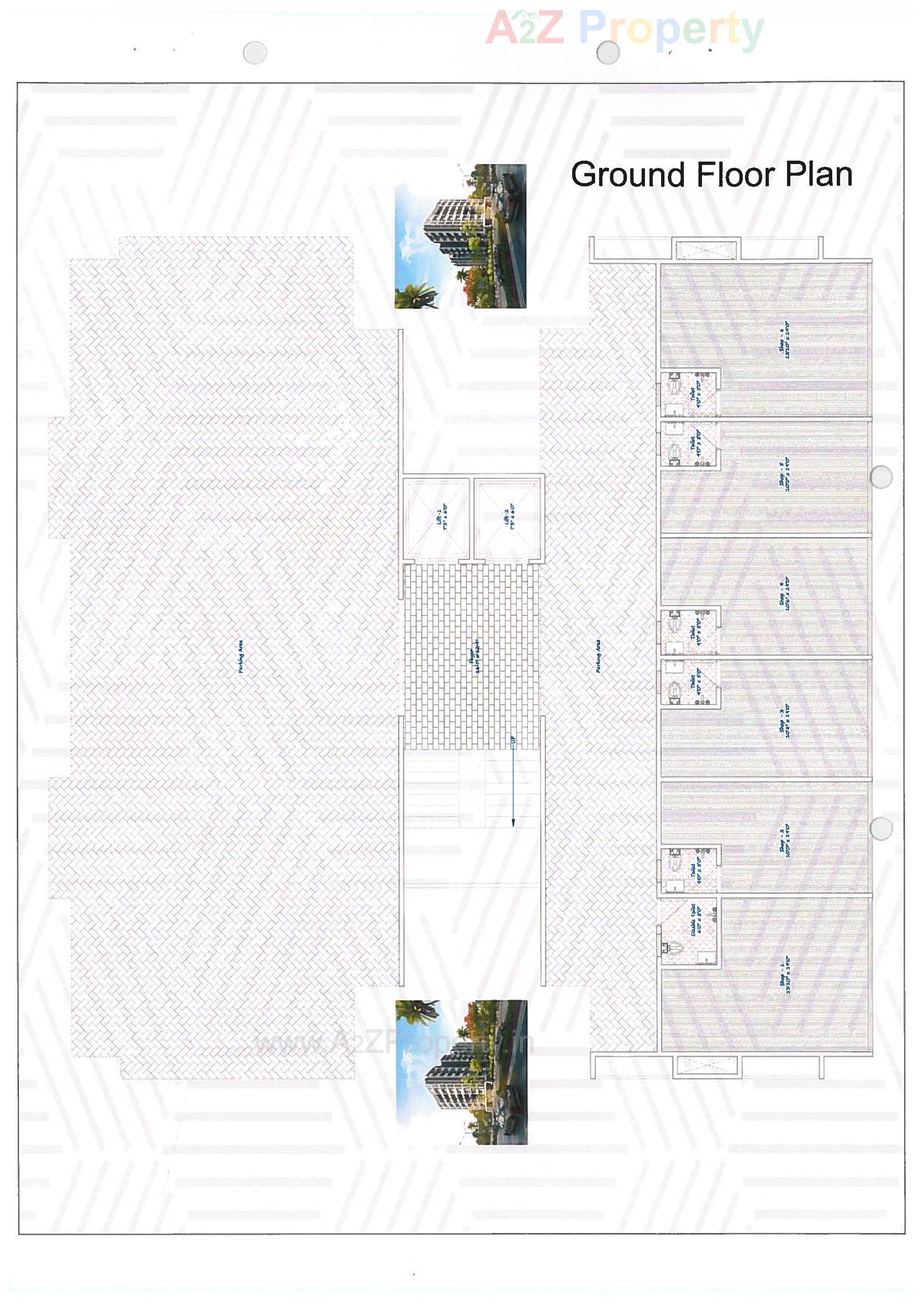 Layout of real estate project Neelkanth Residency located at Sanand, Ahmedabad, Gujarat