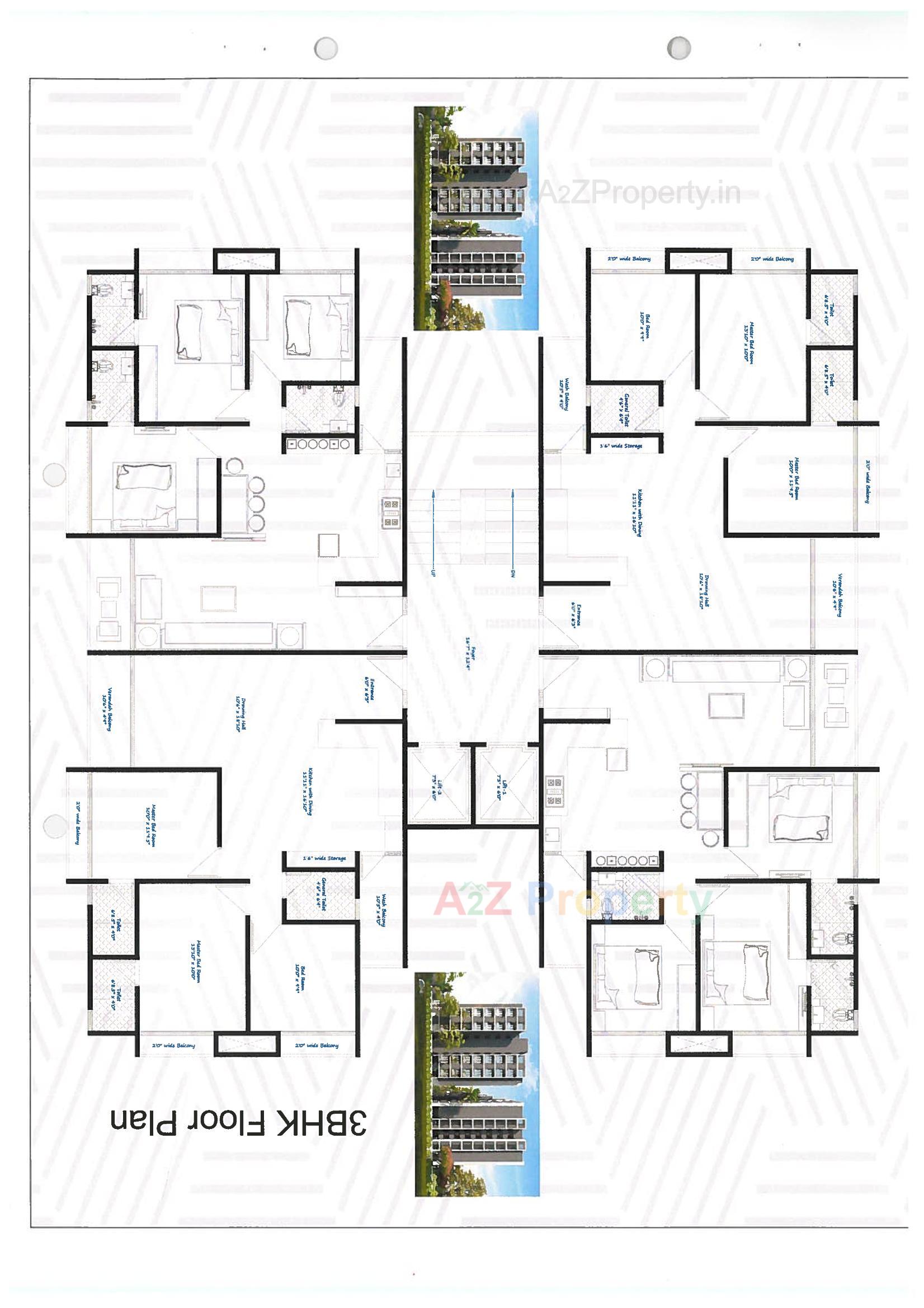 Layout of real estate project Neelkanth Residency located at Sanand, Ahmedabad, Gujarat