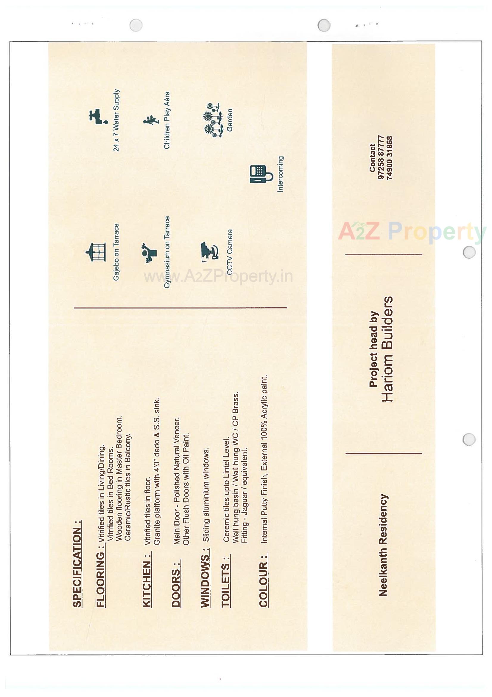  of real estate project Neelkanth Residency located at Sanand, Ahmedabad, Gujarat