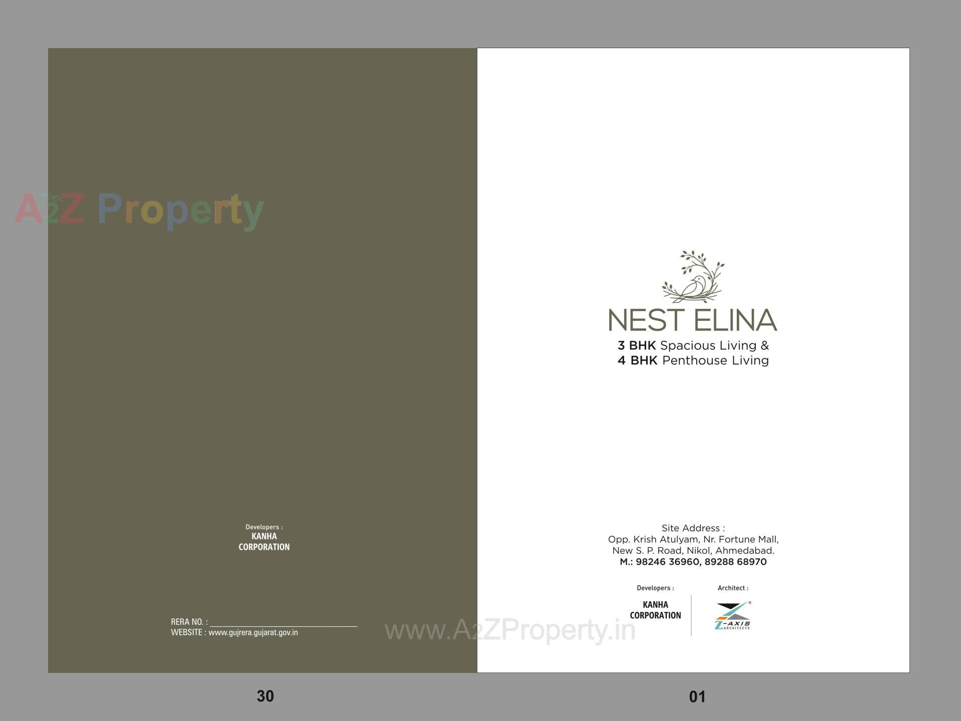  of real estate project Nest Elina located at Nikol, Ahmedabad, Gujarat