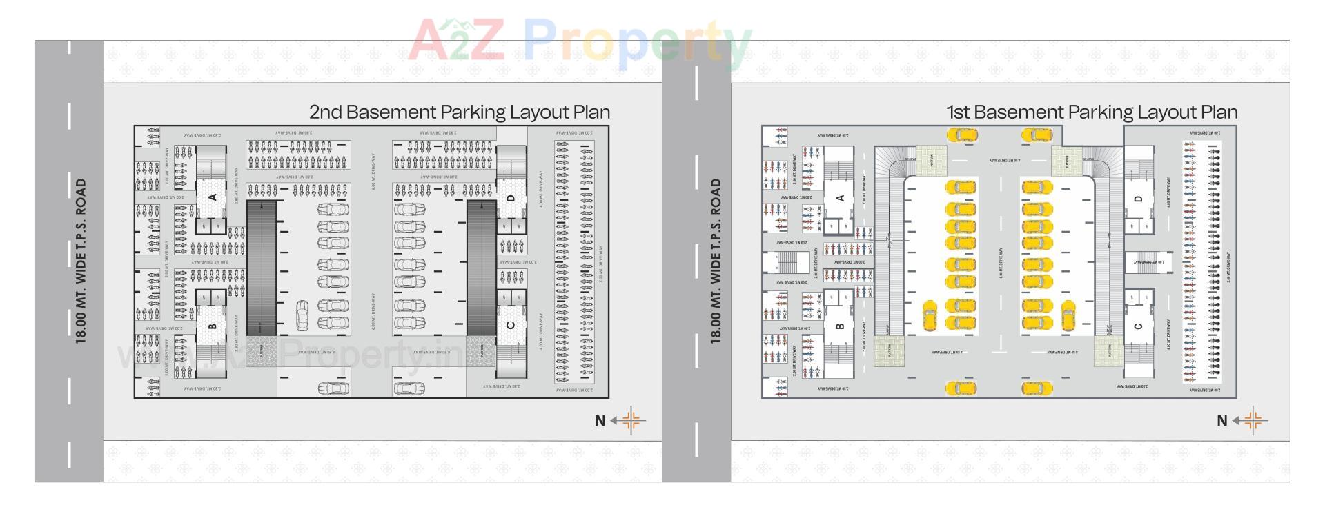 Layout of real estate project Nest Infinity located at Nikol, Ahmedabad, Gujarat