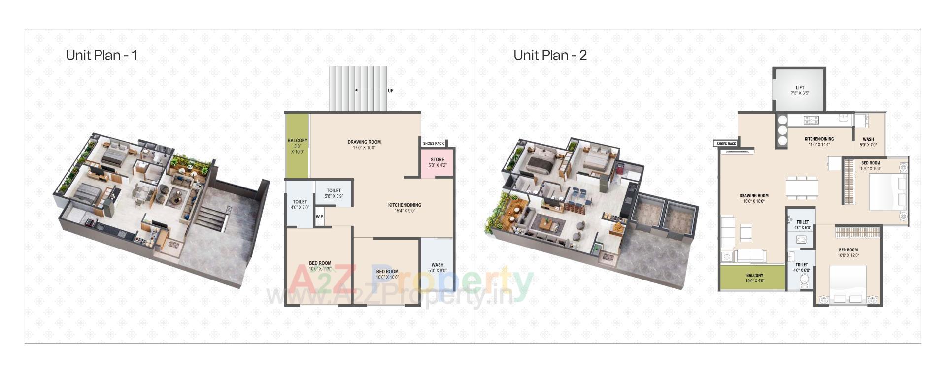 Layout of real estate project Nest Infinity located at Nikol, Ahmedabad, Gujarat