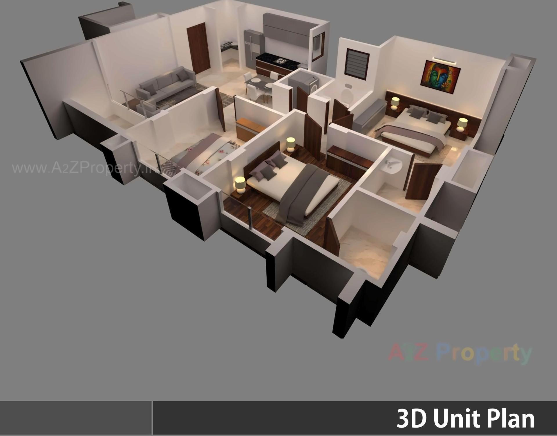 Layout of real estate project New Devang Elegance located at Ahmedabad, Ahmedabad, Gujarat