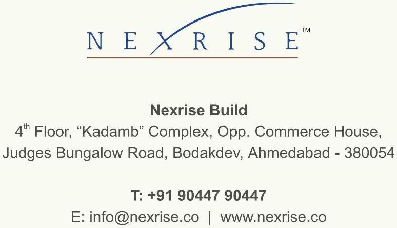  of real estate project Nexrise Bliss located at City, Ahmedabad, Gujarat