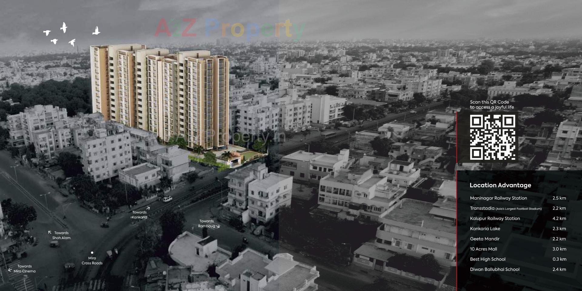 3D Elevation of real estate project Nexrise Joy located at Ahmedabad, Ahmedabad, Gujarat