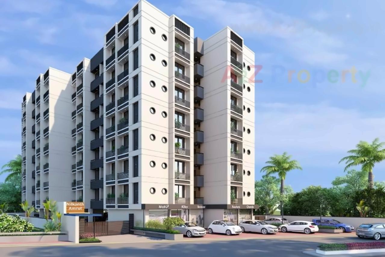 3D Elevation of real estate project Nilkanth Amrut located at Vastral, Ahmedabad, Gujarat