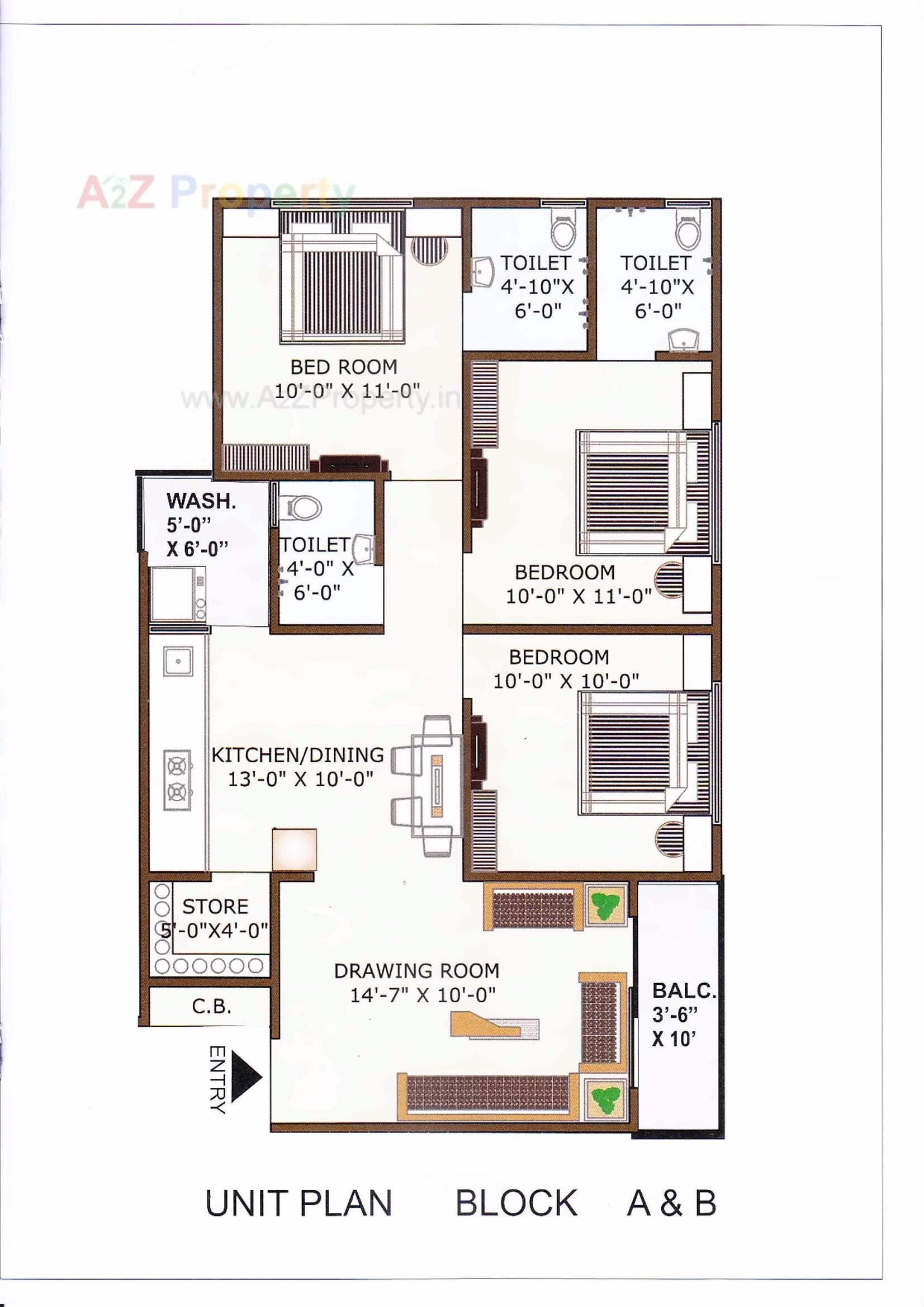 Layout of real estate project Nilkanth Avenue located at Ahmedabad, Ahmedabad, Gujarat