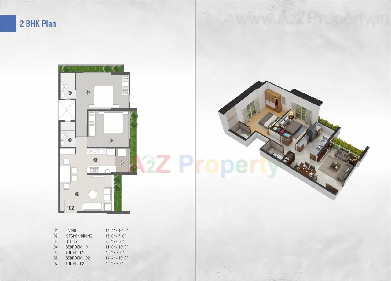 Layout of real estate project Nilkanth Heights located at Ghuma, Ahmedabad, Gujarat