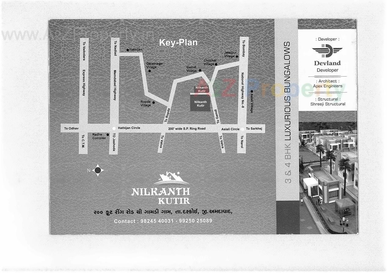  of real estate project Nilkanth Kutir located at Vatva, Ahmedabad, Gujarat
