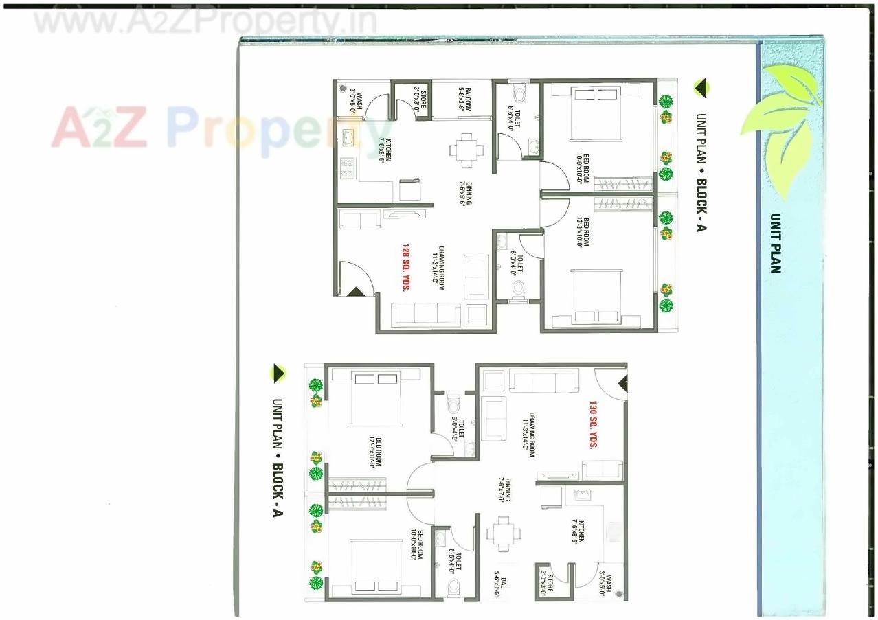 Layout of real estate project Nilkanth Recidency located at City, Ahmedabad, Gujarat