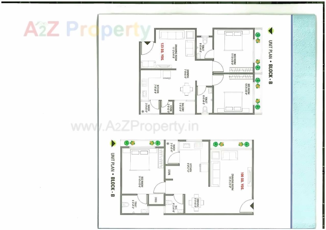 Layout of real estate project Nilkanth Recidency located at City, Ahmedabad, Gujarat