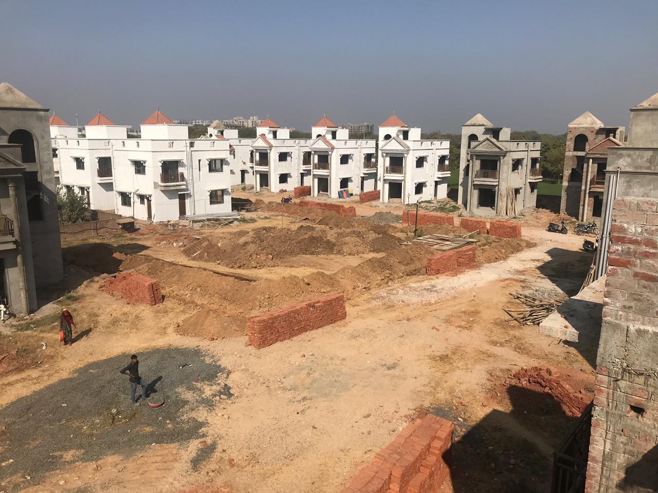 179885_const of real estate project Nilkanth Villa located at Zundal, Ahmedabad, Gujarat