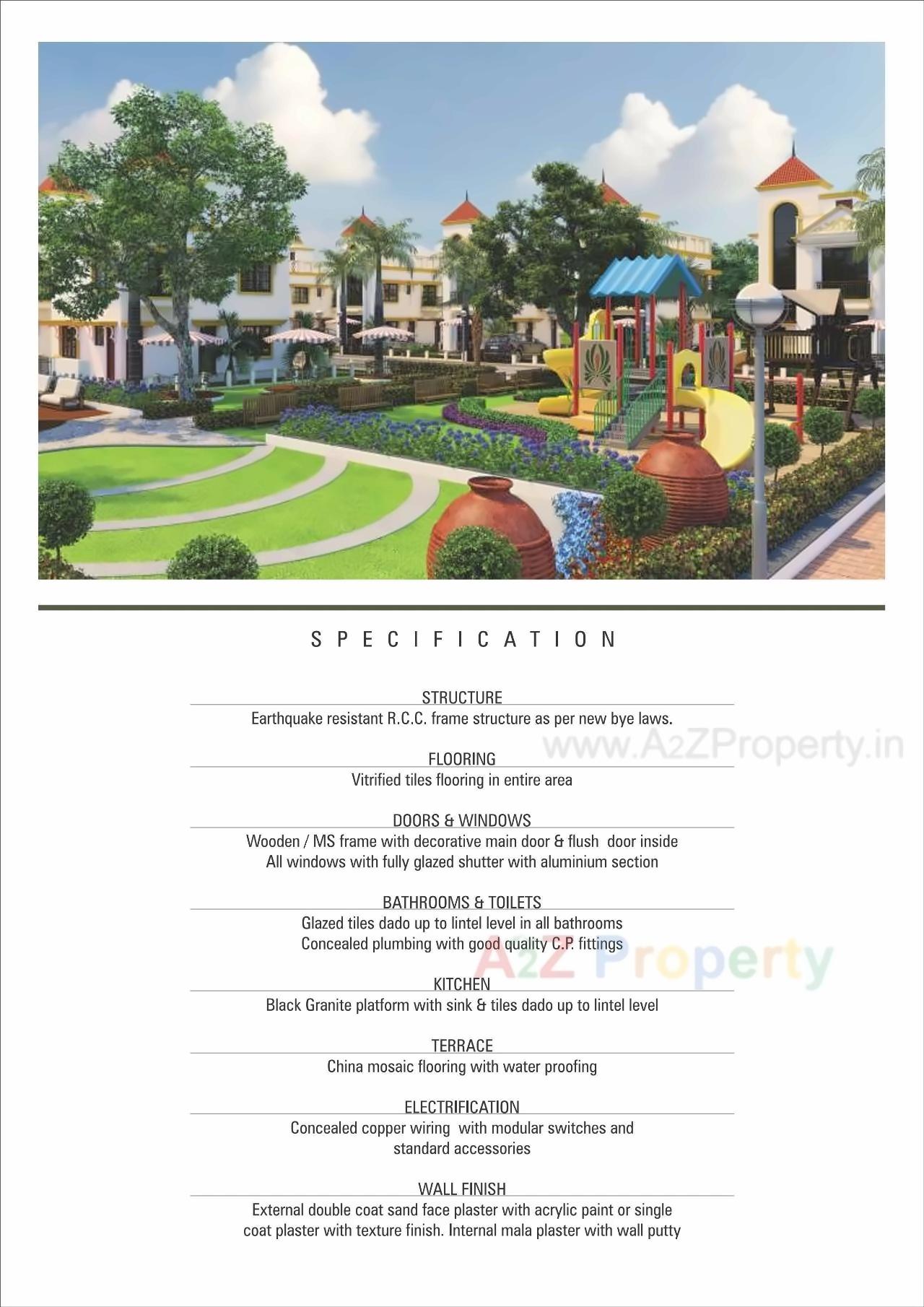  of real estate project Nilkanth Villa located at Zundal, Ahmedabad, Gujarat