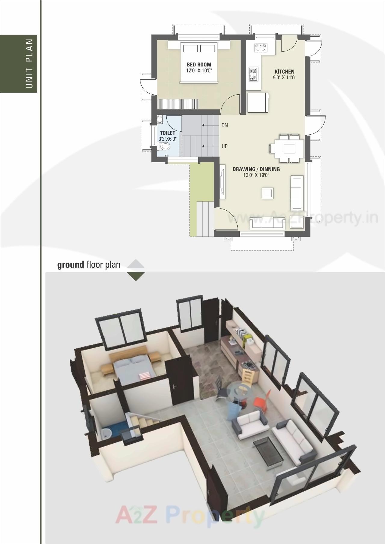Layout of real estate project Nilkanth Villa located at Zundal, Ahmedabad, Gujarat