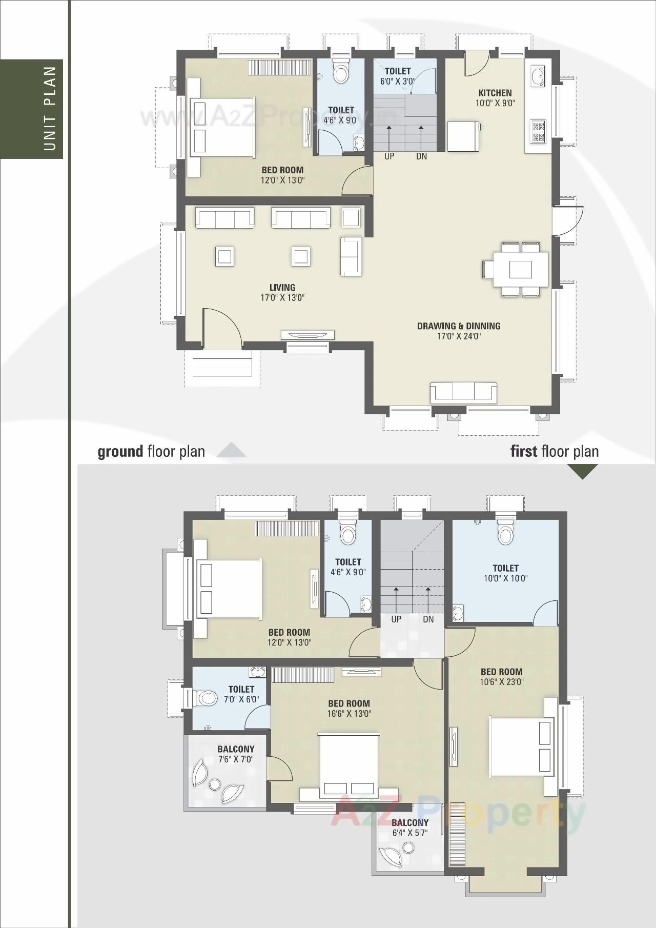 Layout of real estate project Nilkanth Villa located at Zundal, Ahmedabad, Gujarat