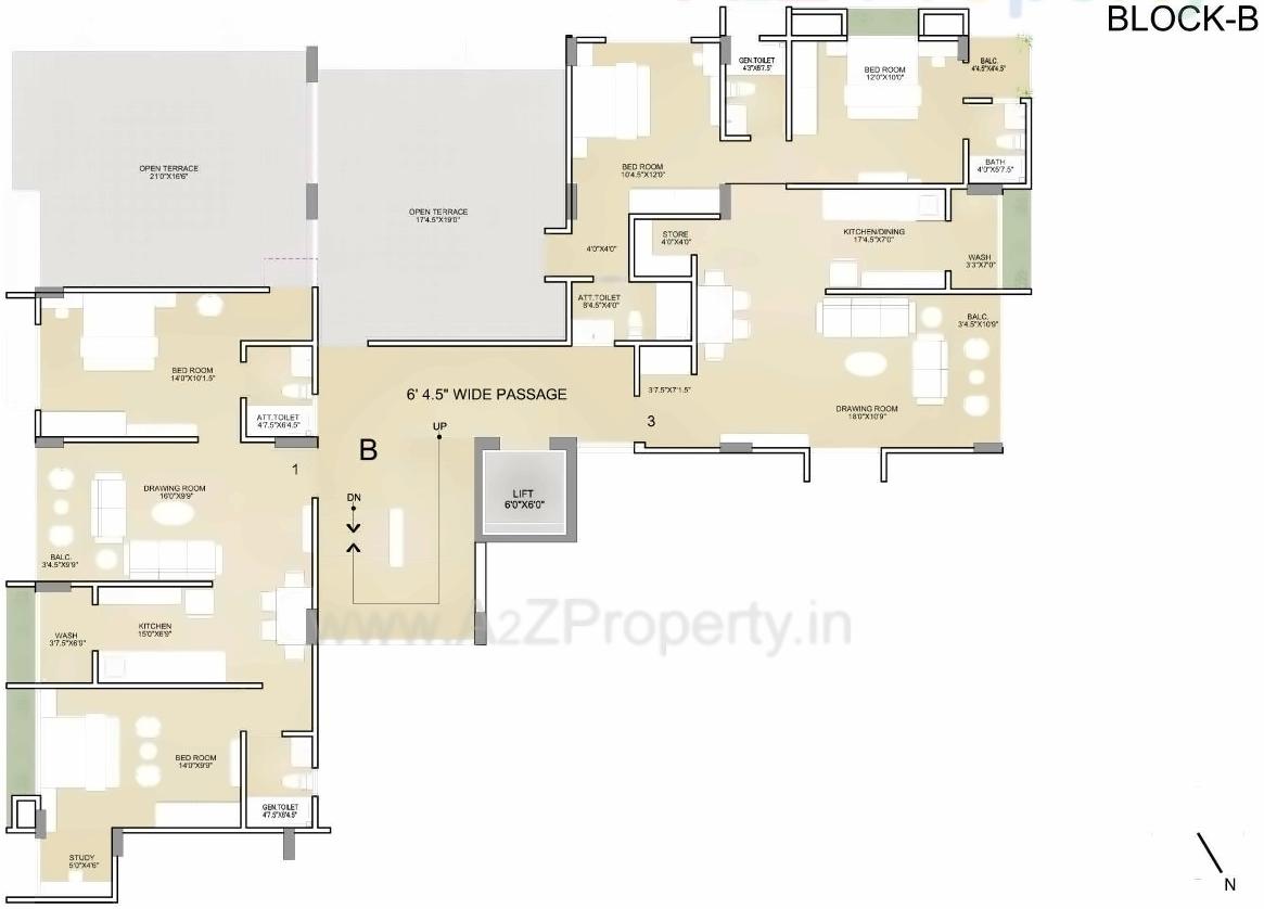 Layout of real estate project Nirmal Homes located at Motera, Ahmedabad, Gujarat