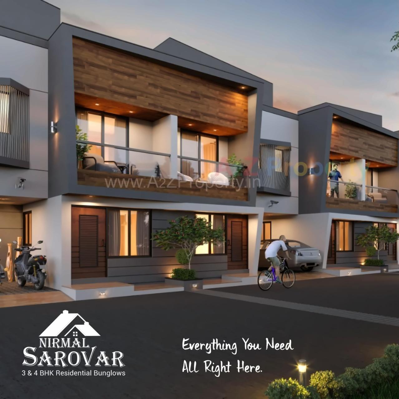 3D Elevation of real estate project Nirmal Sarovar located at Ahmedabad, Ahmedabad, Gujarat