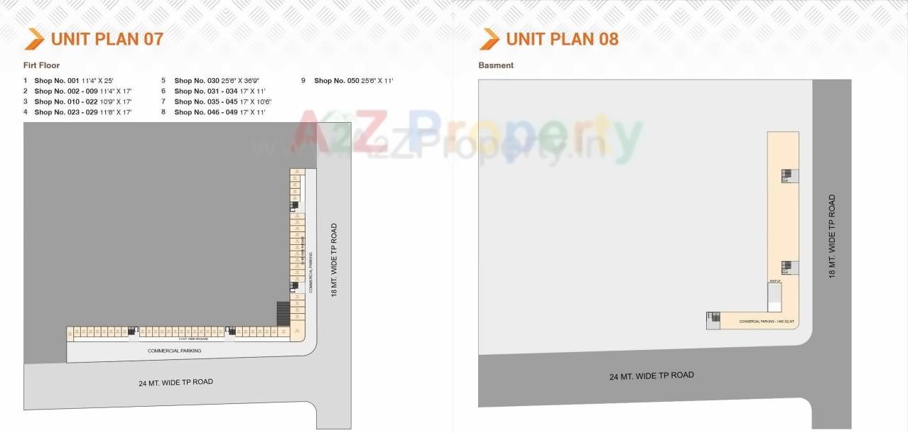 Layout of real estate project Nirmal Sarovar located at Ahmedabad, Ahmedabad, Gujarat