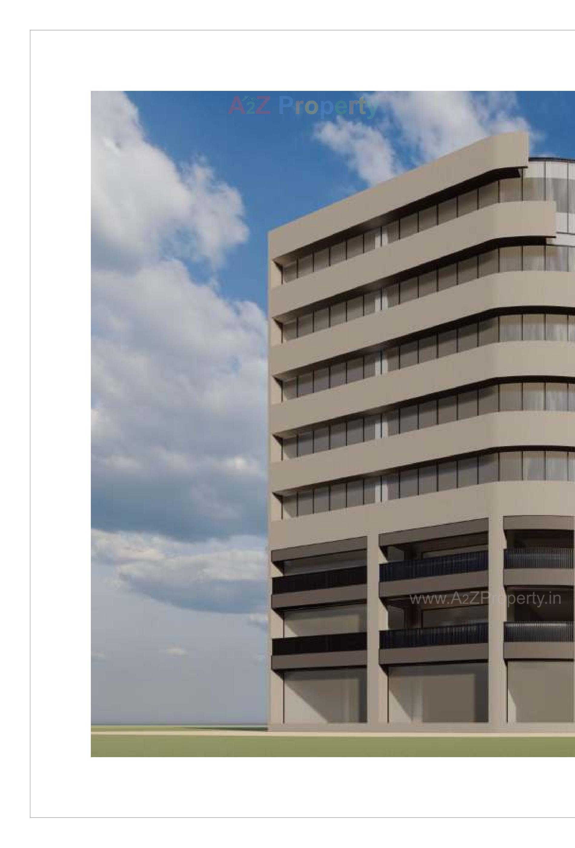 3D Elevation of real estate project Nirman Giriraj located at Ahmedabad, Ahmedabad, Gujarat