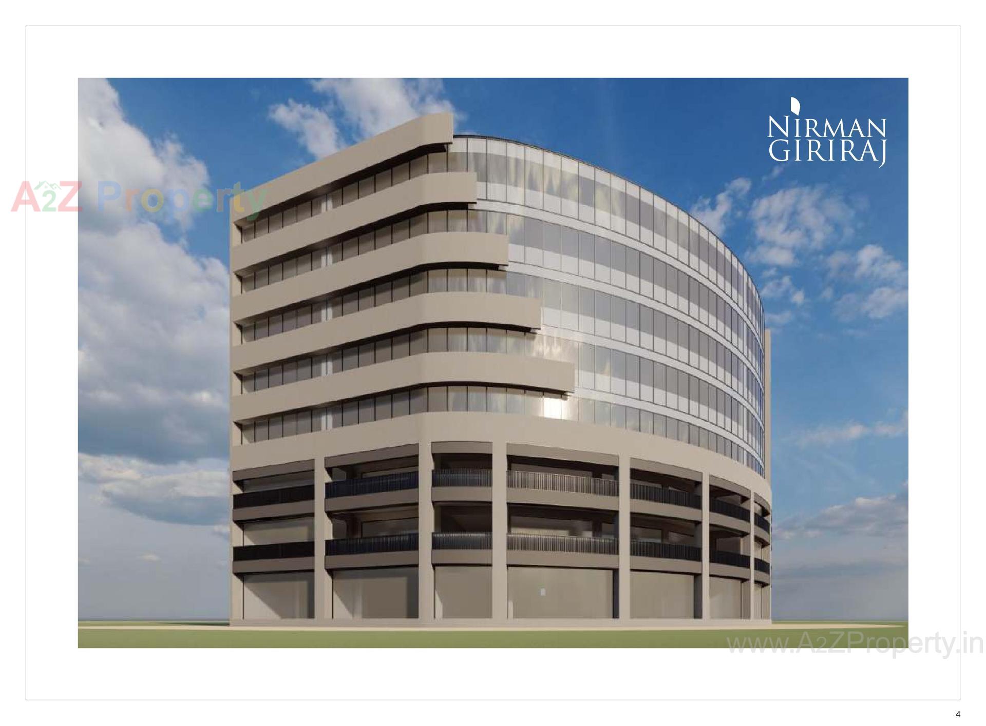 3D Elevation of real estate project Nirman Giriraj located at Ahmedabad, Ahmedabad, Gujarat