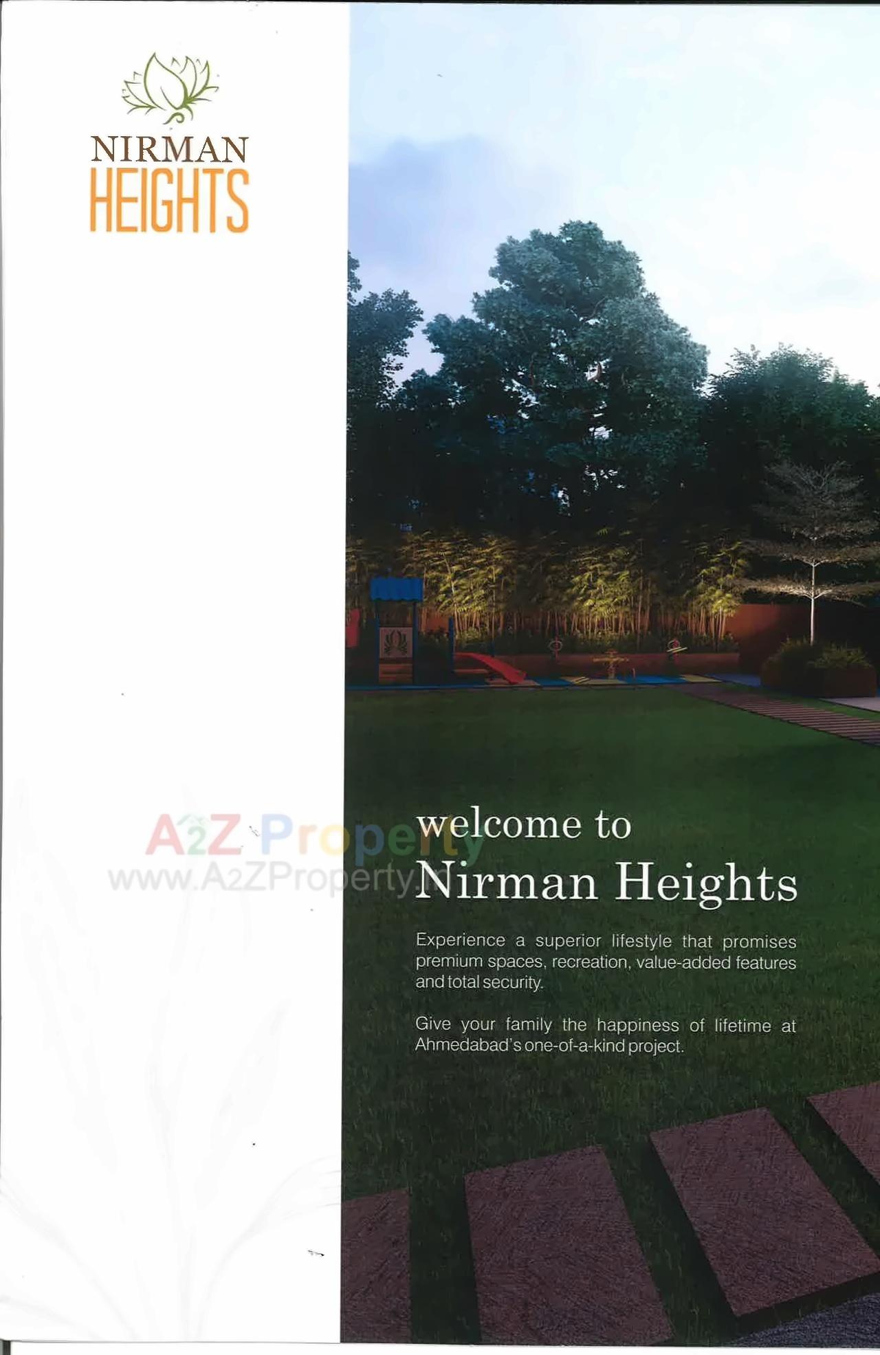  of real estate project Nirman Heights located at Chandlodiya, Ahmedabad, Gujarat