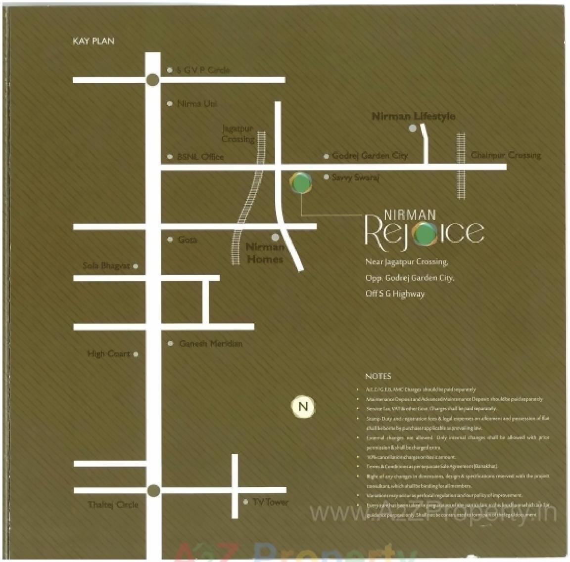  of real estate project Nirman Rejoice located at Jagatpur, Ahmedabad, Gujarat