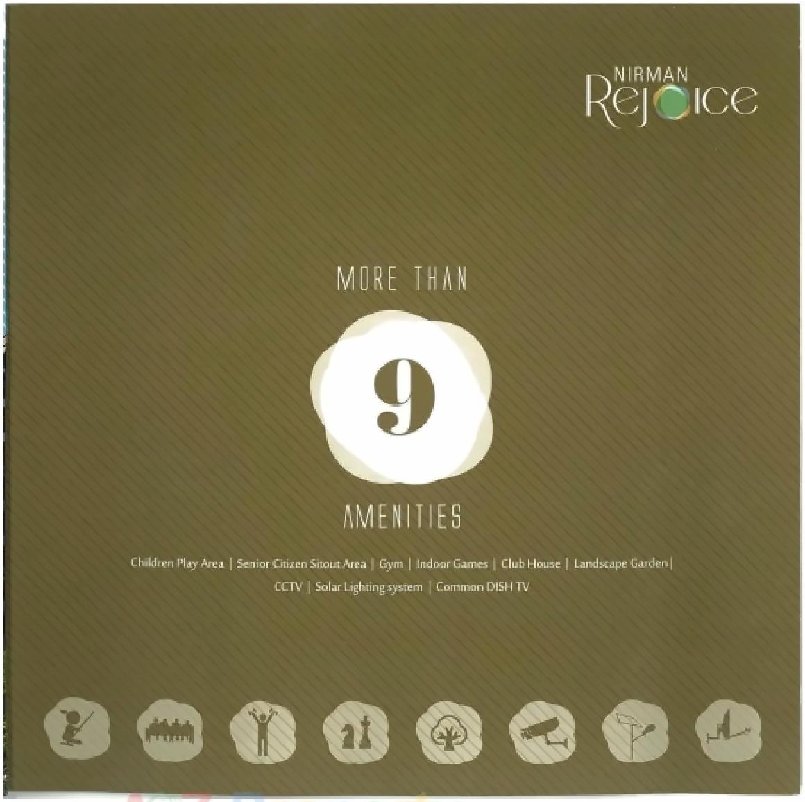  of real estate project Nirman Rejoice located at Jagatpur, Ahmedabad, Gujarat