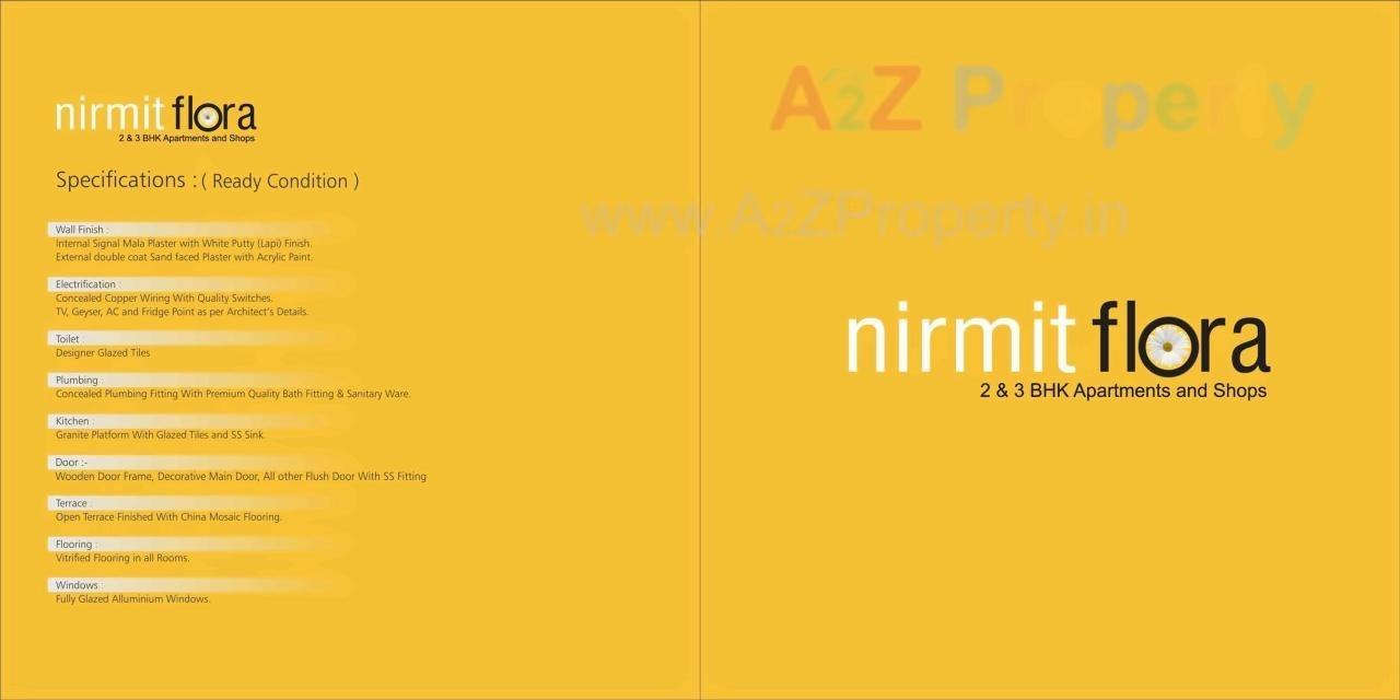  of real estate project Nirmit Flora located at Sanand, Ahmedabad, Gujarat