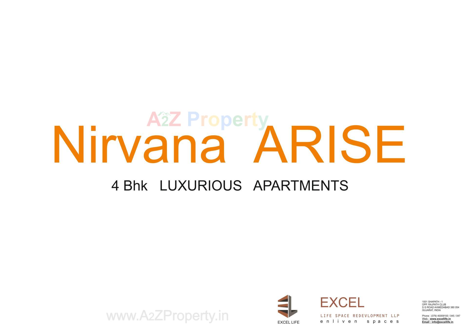  of real estate project Nirvana Arise located at Memnagar, Ahmedabad, Gujarat