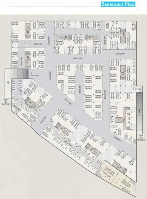 Layout of real estate project Nishan Pride located at Ranip, Ahmedabad, Gujarat