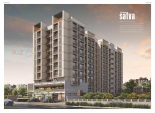 Elevation of real estate project Nishan Satva located at Ranip, Ahmedabad, Gujarat