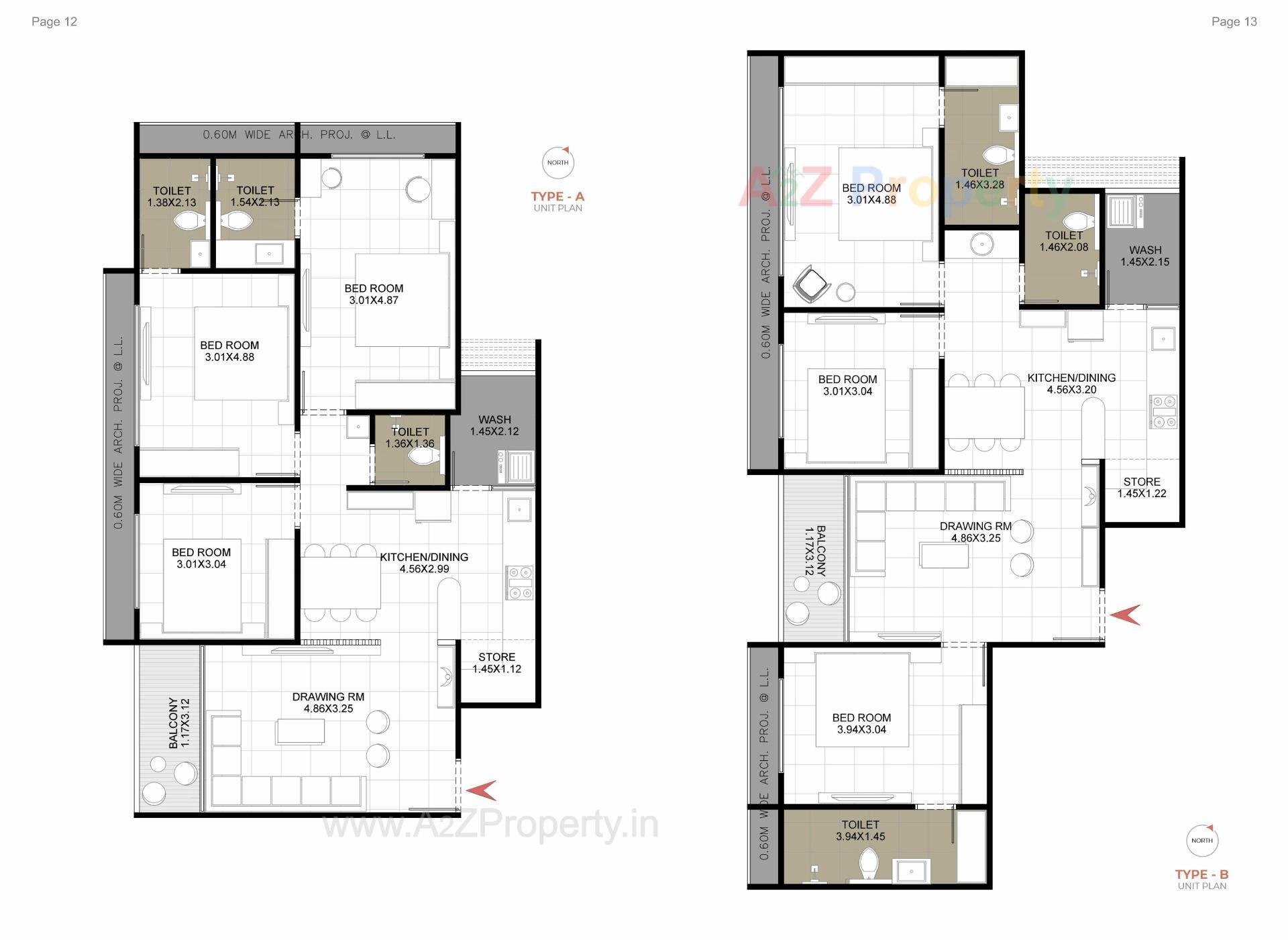Layout of real estate project Nishan Satva located at Ranip, Ahmedabad, Gujarat