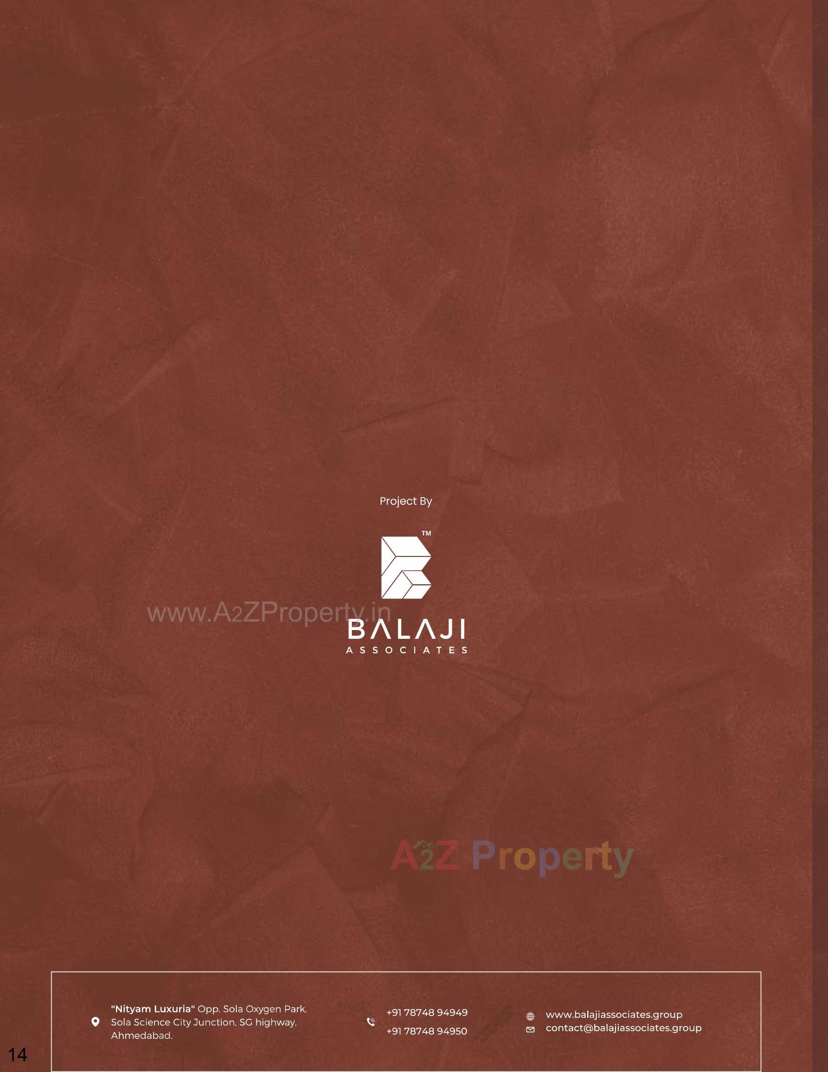  of real estate project Nityam Luxuria located at Ghatlodia, Ahmedabad, Gujarat