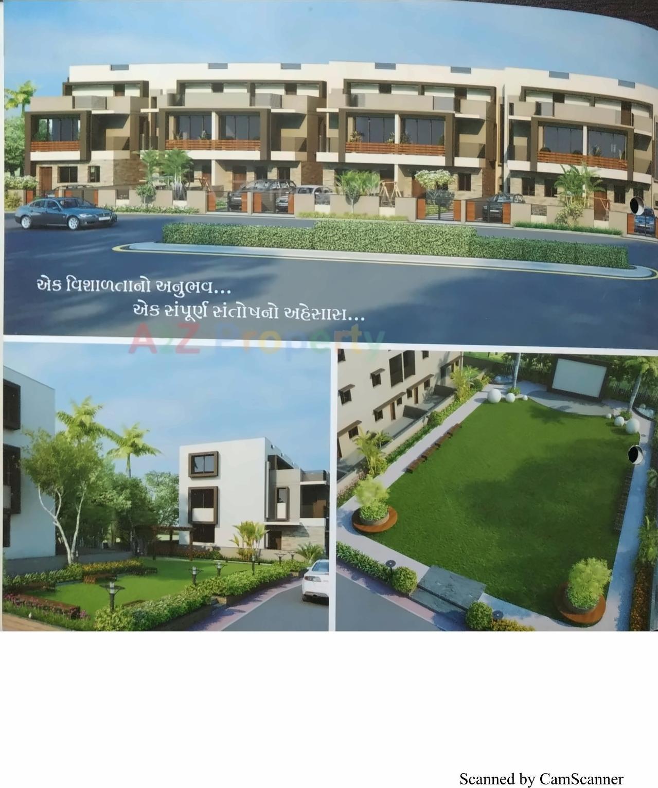 3D Elevation of real estate project Nivaan Greens located at Isanpur, Ahmedabad, Gujarat