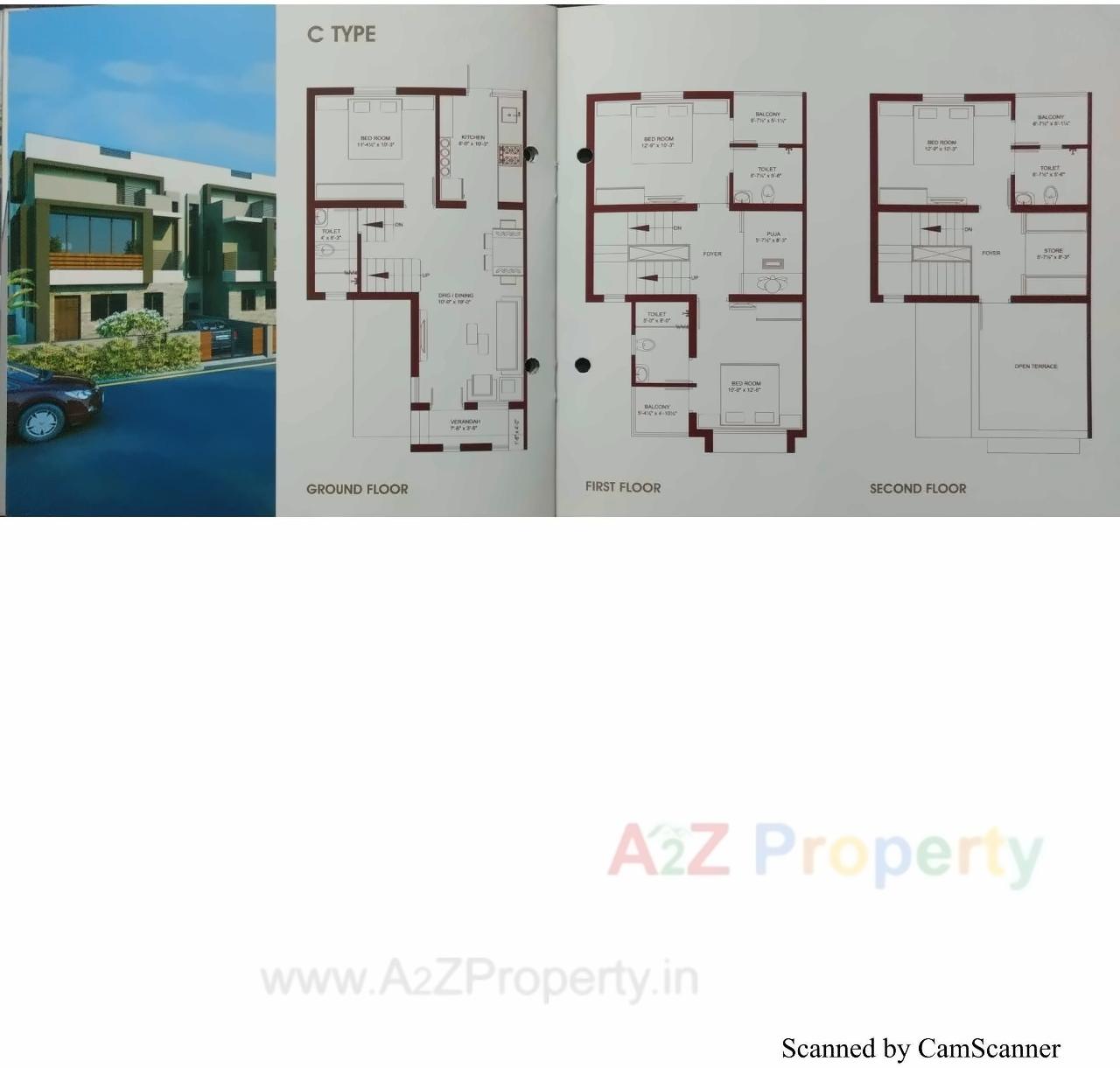 Layout of real estate project Nivaan Greens located at Isanpur, Ahmedabad, Gujarat