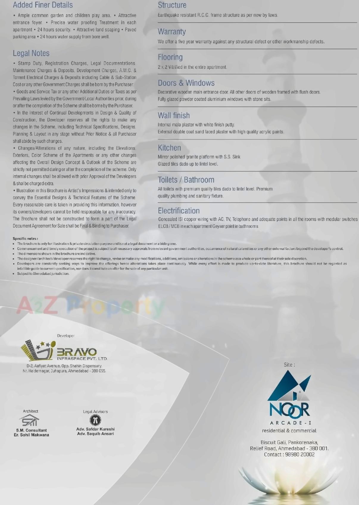  of real estate project Noor Arcade located at Ahmedabad, Ahmedabad, Gujarat