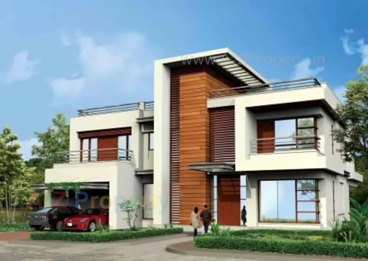 3D Elevation of real estate project North Park () located at Khoraj, Ahmedabad, Gujarat
