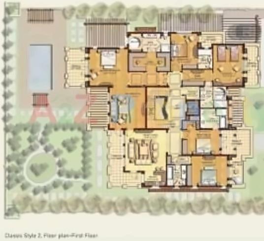 Layout of real estate project North Park () located at Khoraj, Ahmedabad, Gujarat