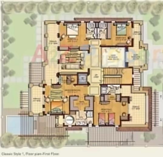 Layout of real estate project North Park () located at Khoraj, Ahmedabad, Gujarat