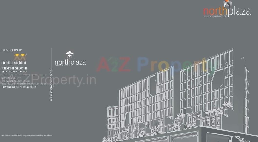  of real estate project North Plaza located at Motera, Ahmedabad, Gujarat