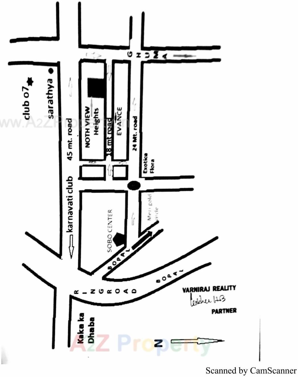  of real estate project North View Heights located at Ghuma, Ahmedabad, Gujarat