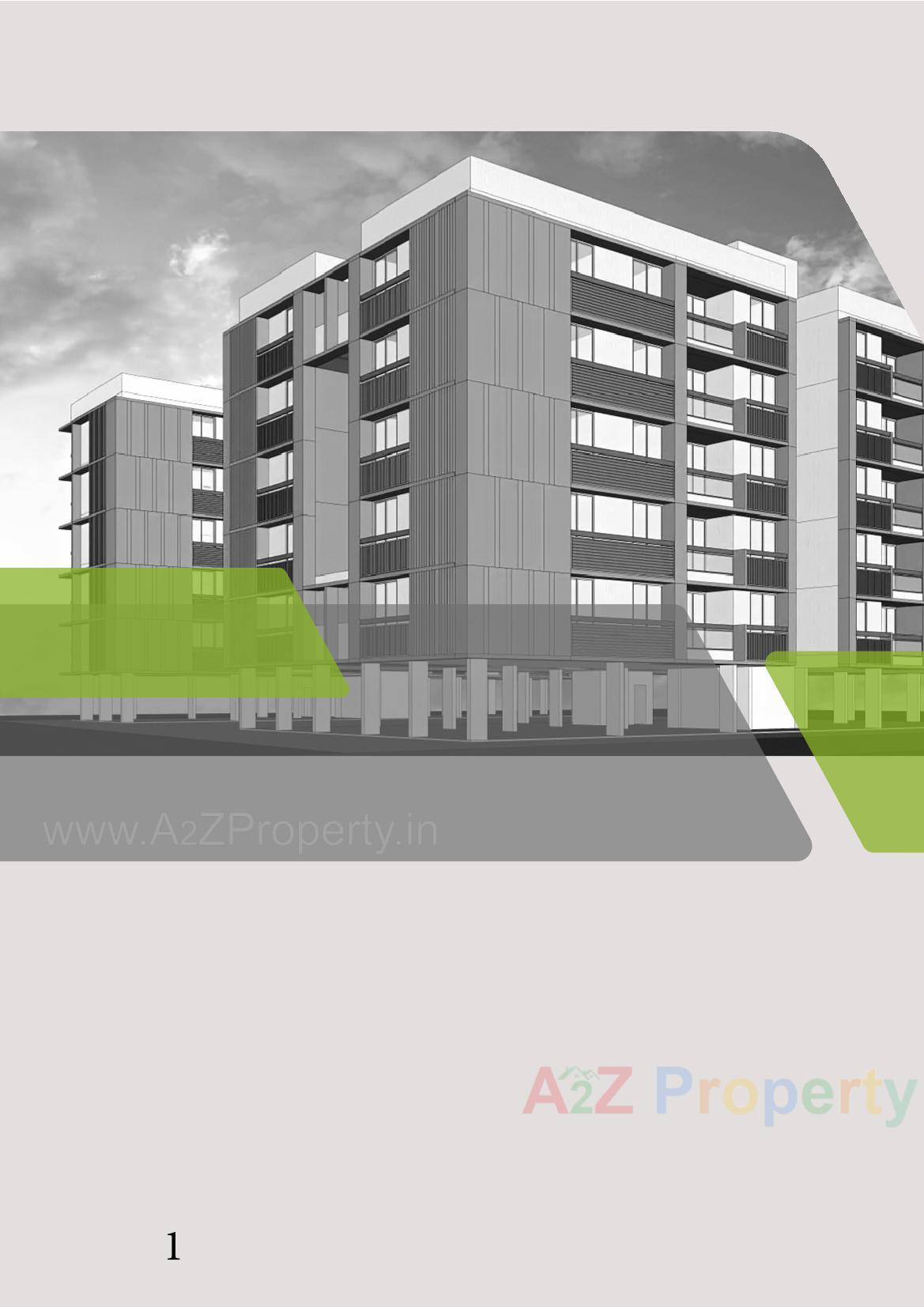 3D Elevation of real estate project North View Symphony located at Bopal, Ahmedabad, Gujarat