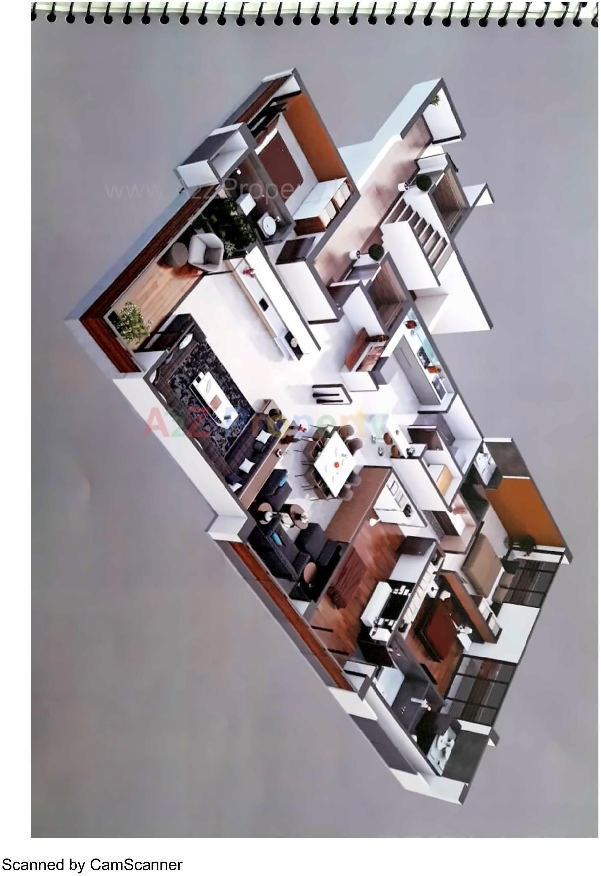 Layout of real estate project Northview Co Op  Housing Society Ltd located at Kocharab, Ahmedabad, Gujarat