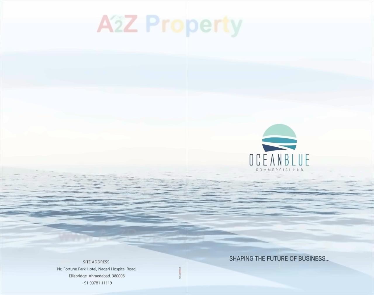  of real estate project Ocean Blue located at Chadavad, Ahmedabad, Gujarat