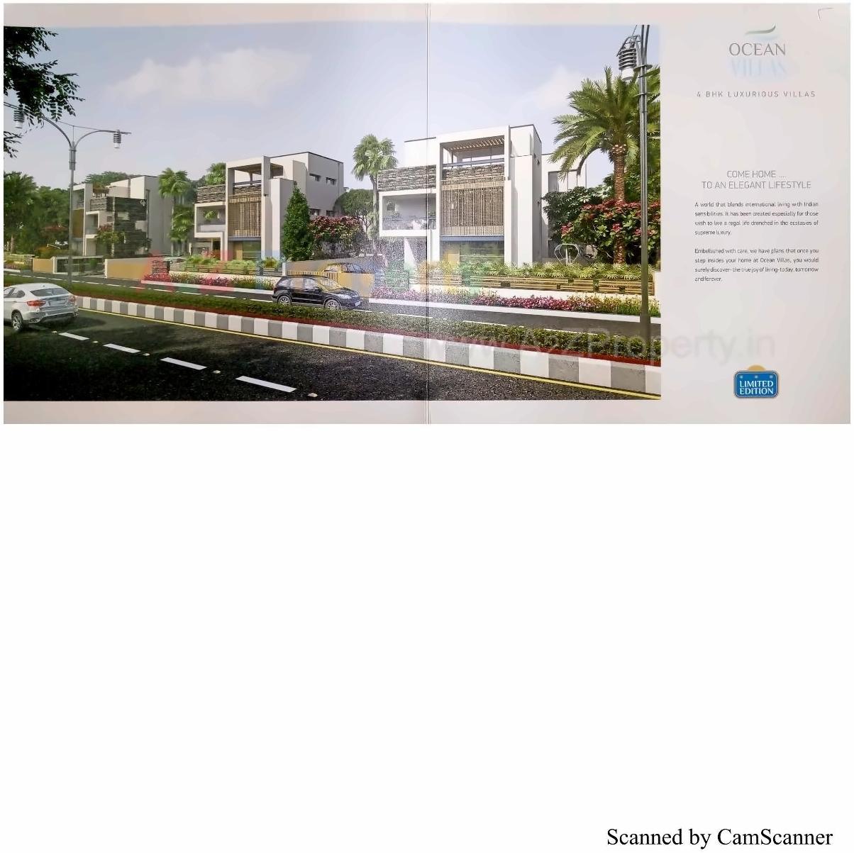  of real estate project Ocean Villas located at Sarkhej, Ahmedabad, Gujarat