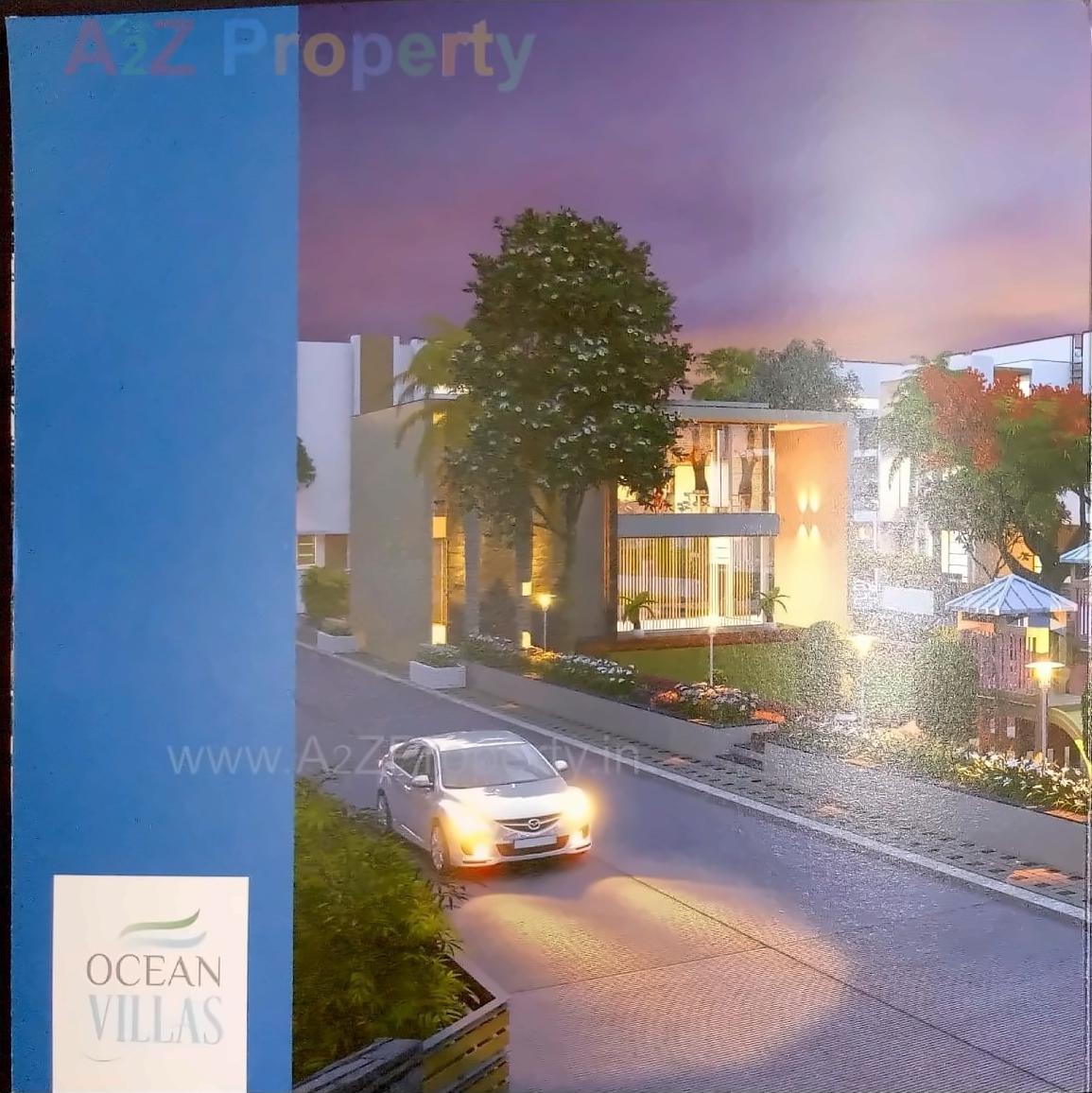 3D Elevation of real estate project Ocean Villas located at Sarkhej, Ahmedabad, Gujarat