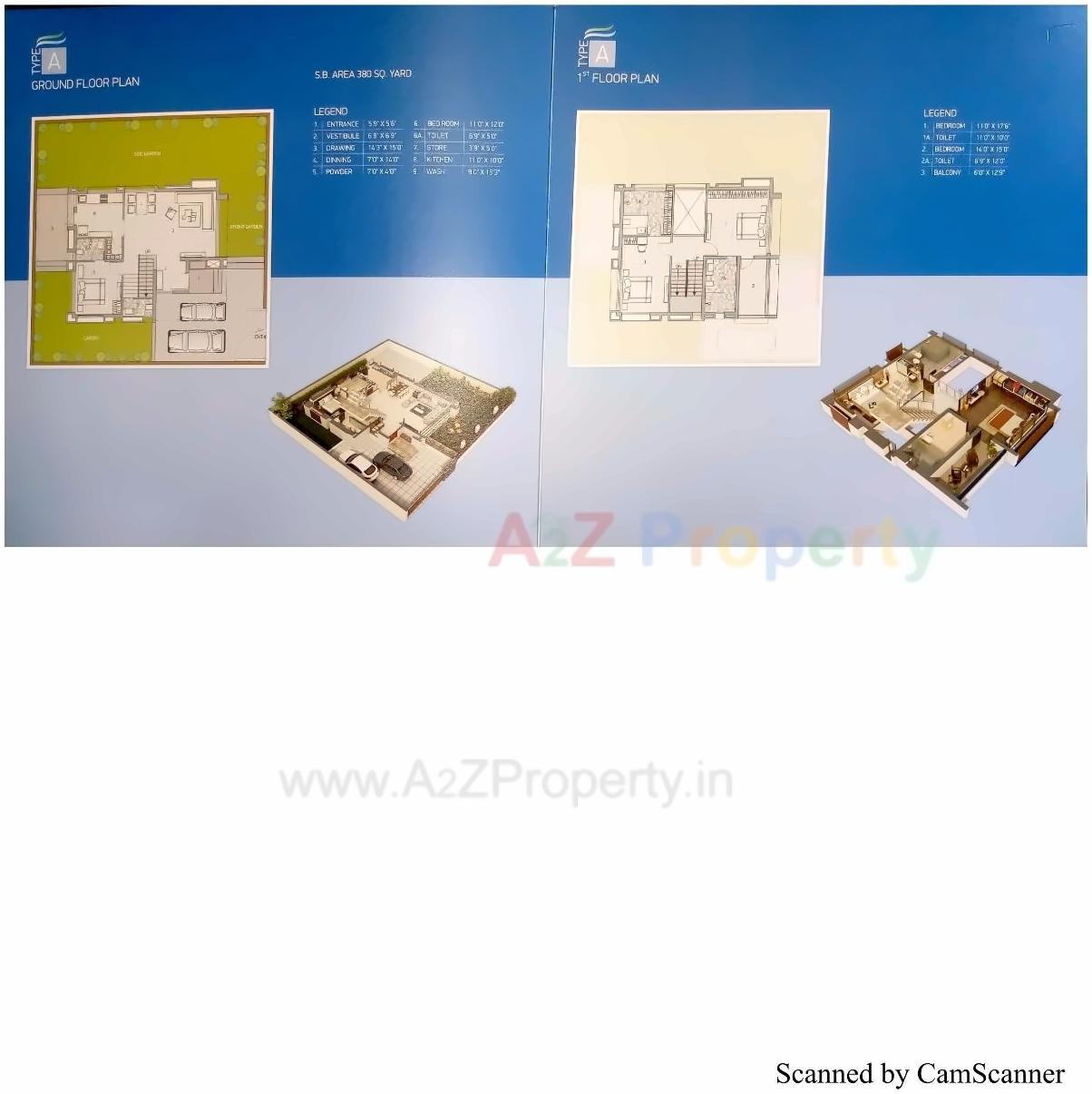  of real estate project Ocean Villas located at Sarkhej, Ahmedabad, Gujarat