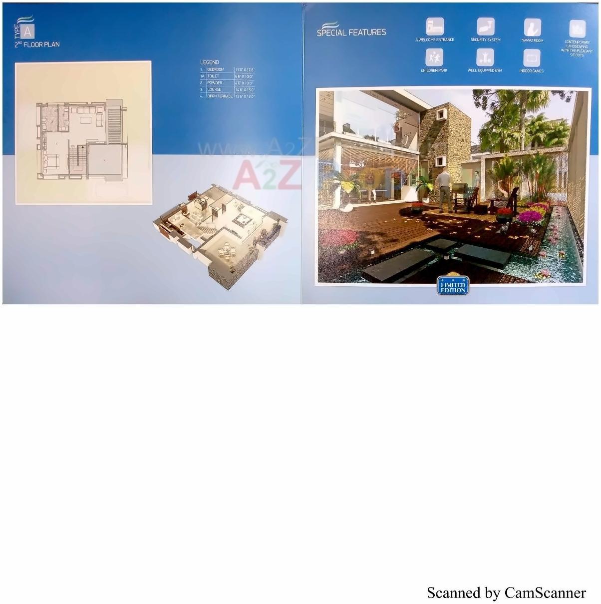  of real estate project Ocean Villas located at Sarkhej, Ahmedabad, Gujarat